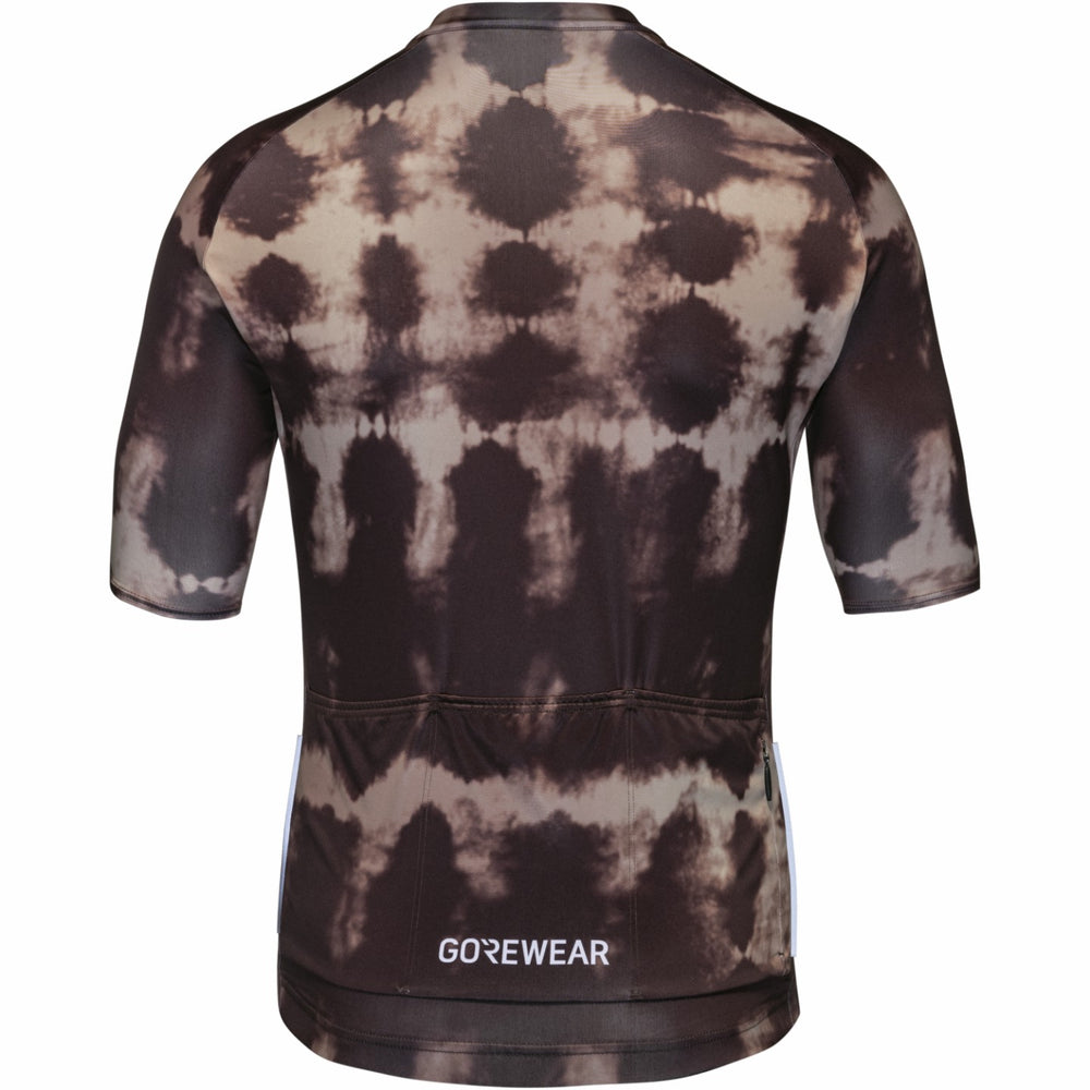 Mens SPINSHIFT Shibori Jersey - Utility Brown/Tech Beige