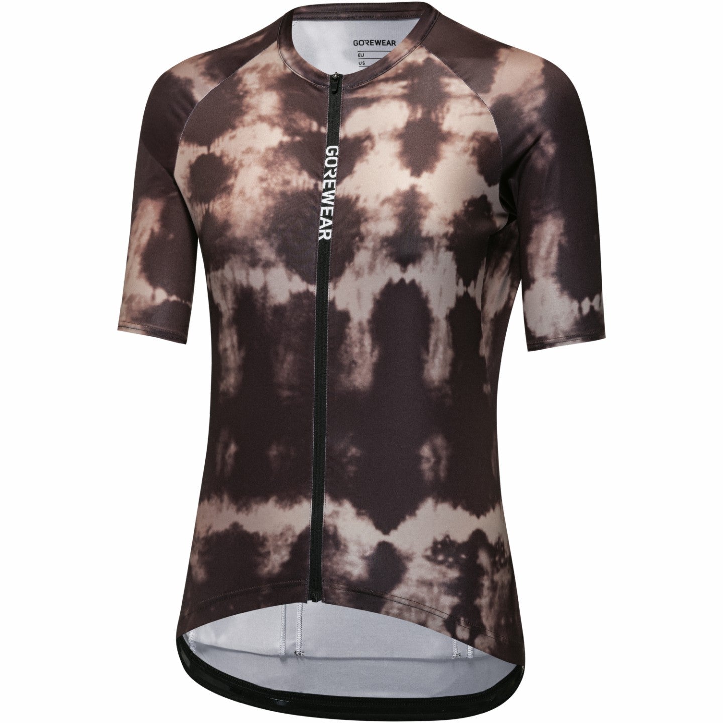 Womens SPINSHIFT Shibori Jersey - Utility Brown/Tech Beige