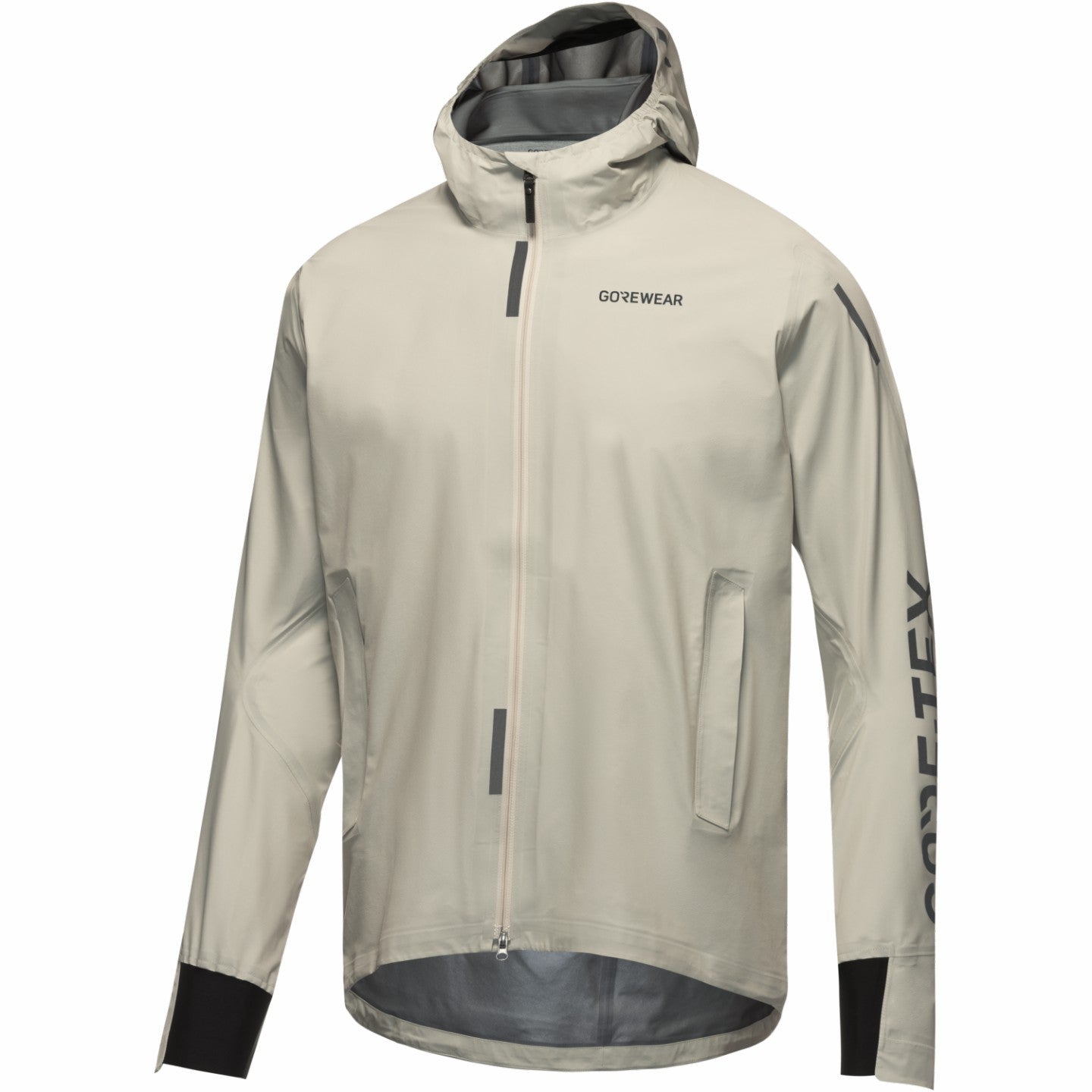 Mens CONCURVE LE4 GORE-TEX Jacket Sleeve Logo - Tech Beige