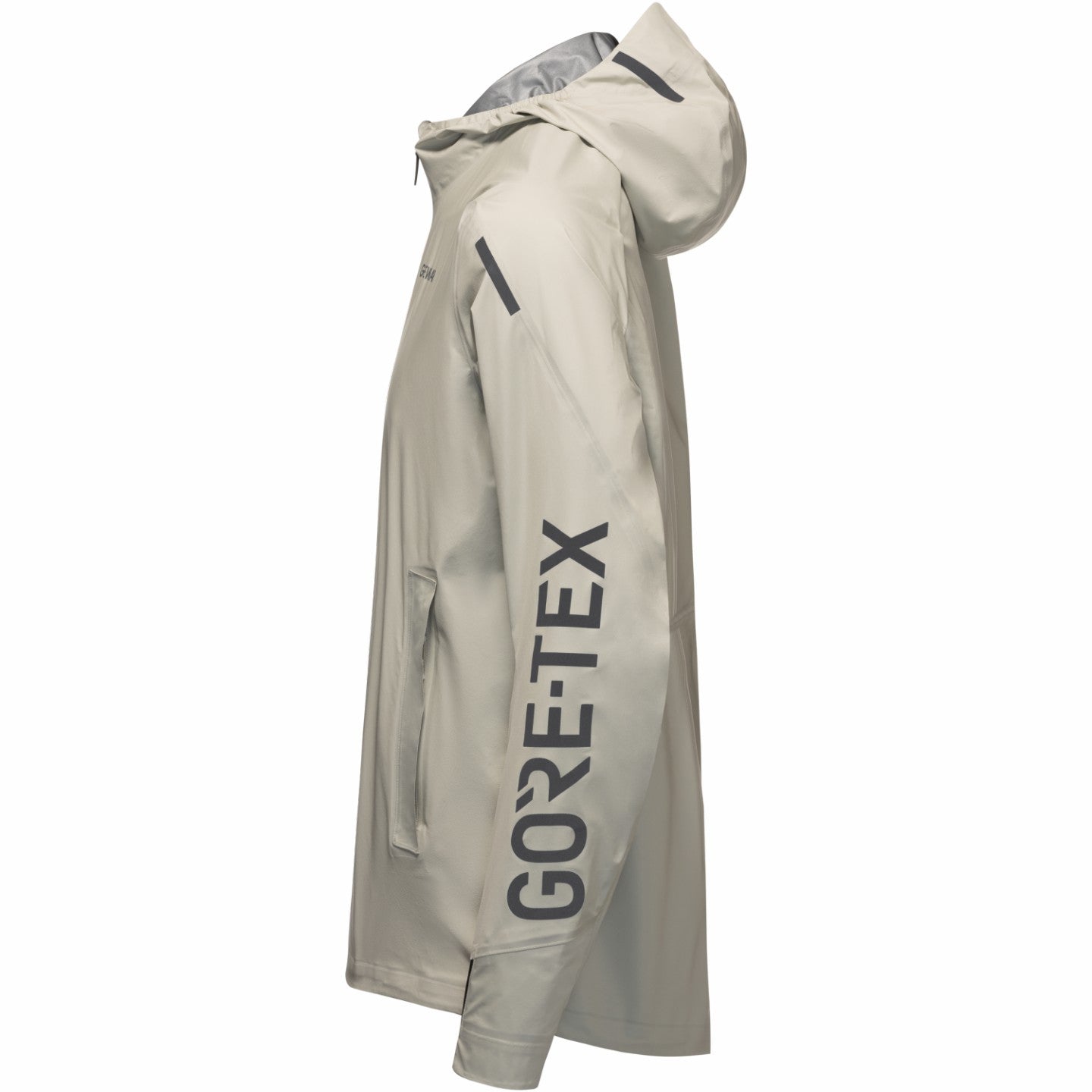 Mens CONCURVE LE4 GORE-TEX Jacket Sleeve Logo - Tech Beige